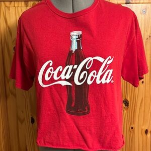 Coca Cola vintage crop top t shirt